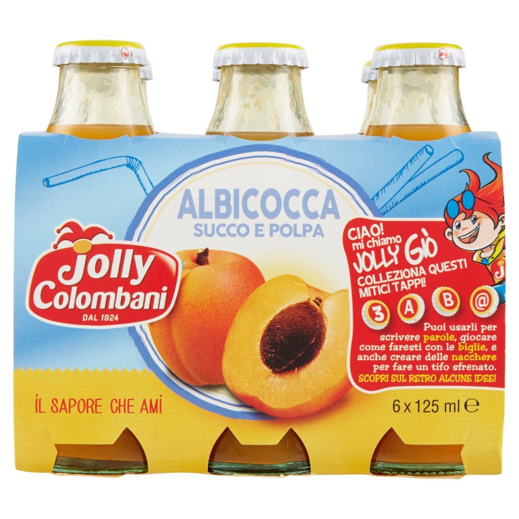 Jolly Colombani Pesca Succo e Polpa x6