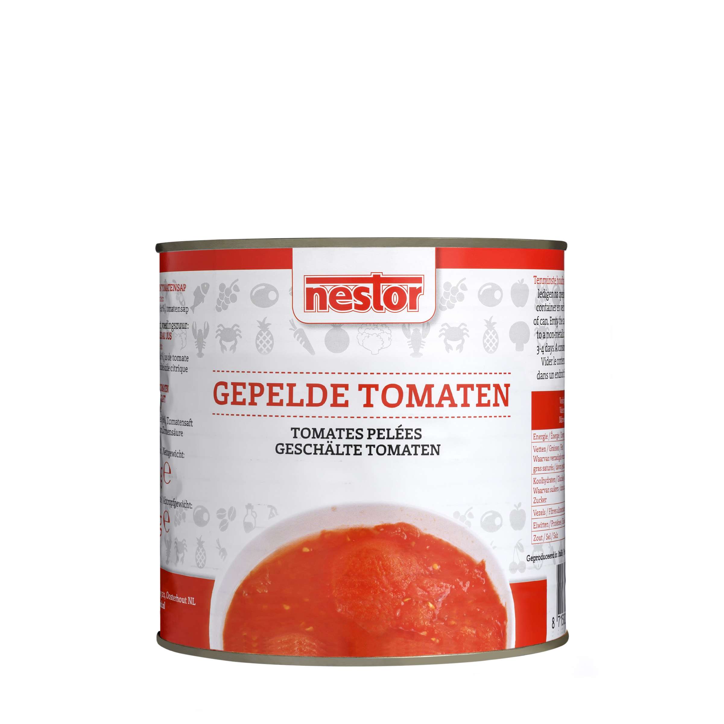Gepelde Tomaten