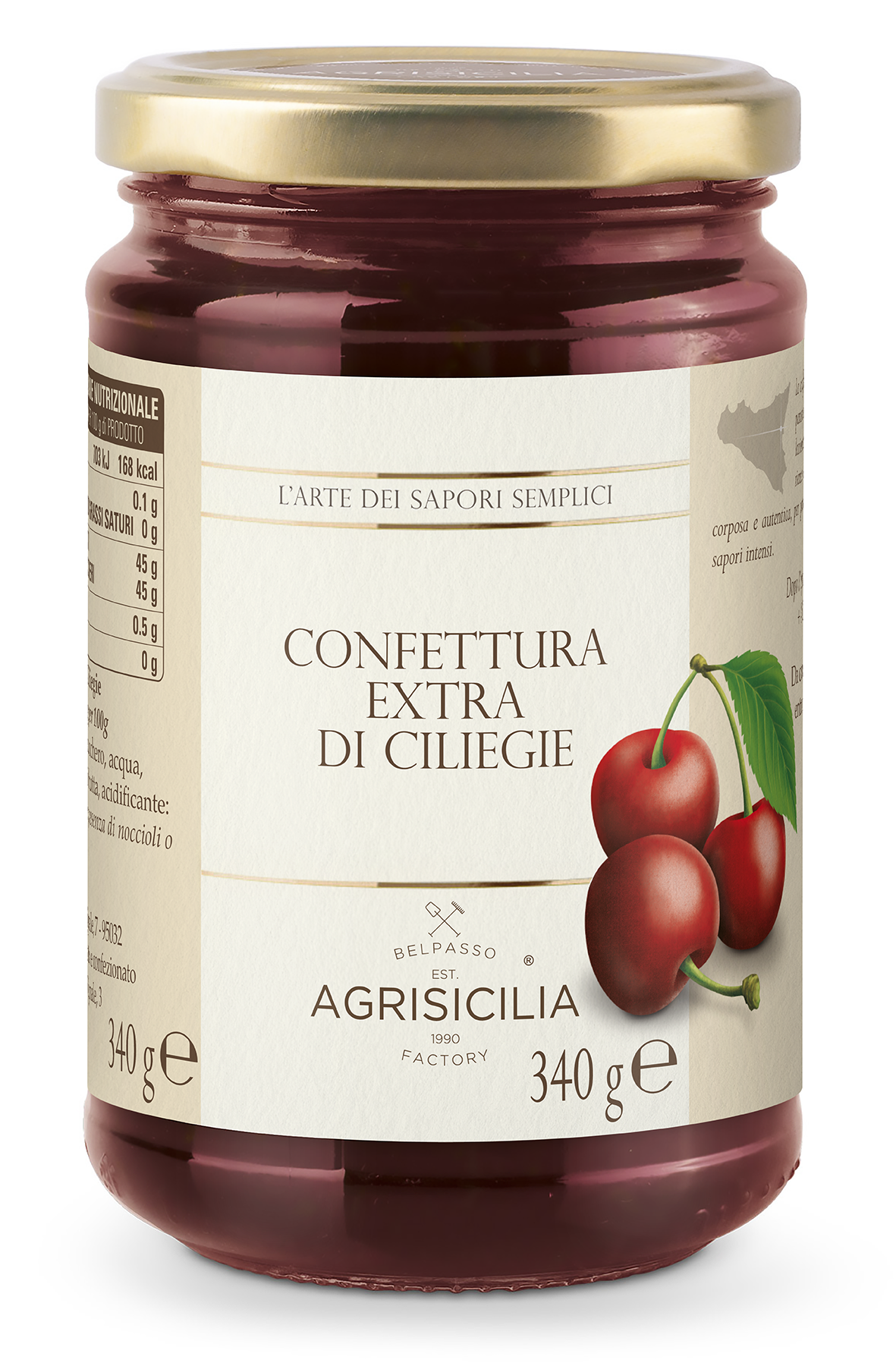 Agrisicilia Confettura Extra Ciliegie