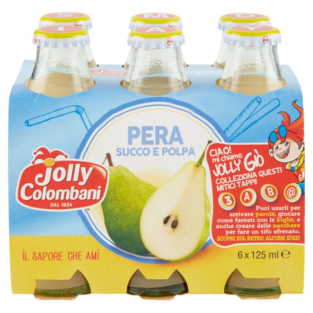 Jolly Colombani Pera Succo e Polpa x6