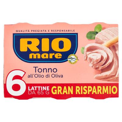 Riomare Tonijn in Olijfolie 6x