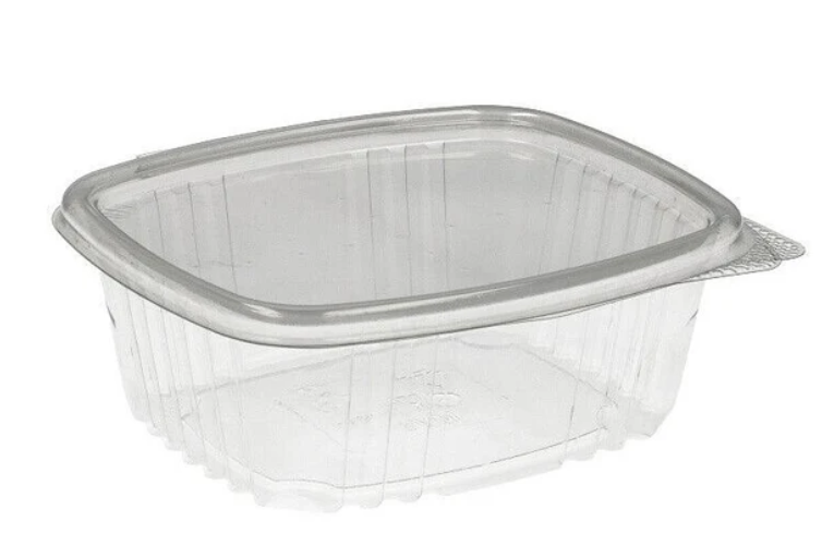 Saladebox met klapdeksel 500ml
