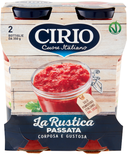 Cirio Passata Rustica x2