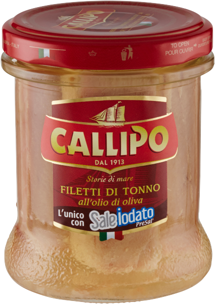 Callipo Filetti di Tonno Olio di Oliva