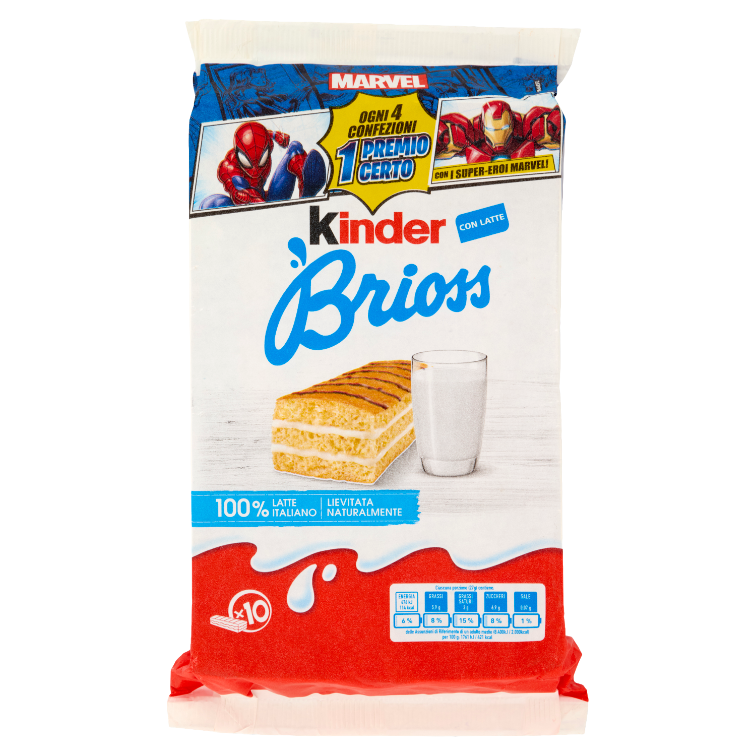 Kinder Brioss x10